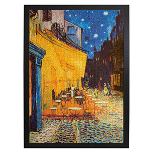 Open image in slideshow, Rest In Pieces&#39; Frame for 1000-Piece Jigsaw Puzzles: Transform your puzzle into a work of art with this beautifully framed print, designed for wall art enthusiasts seeking a touch of sophistication in their home decor.
