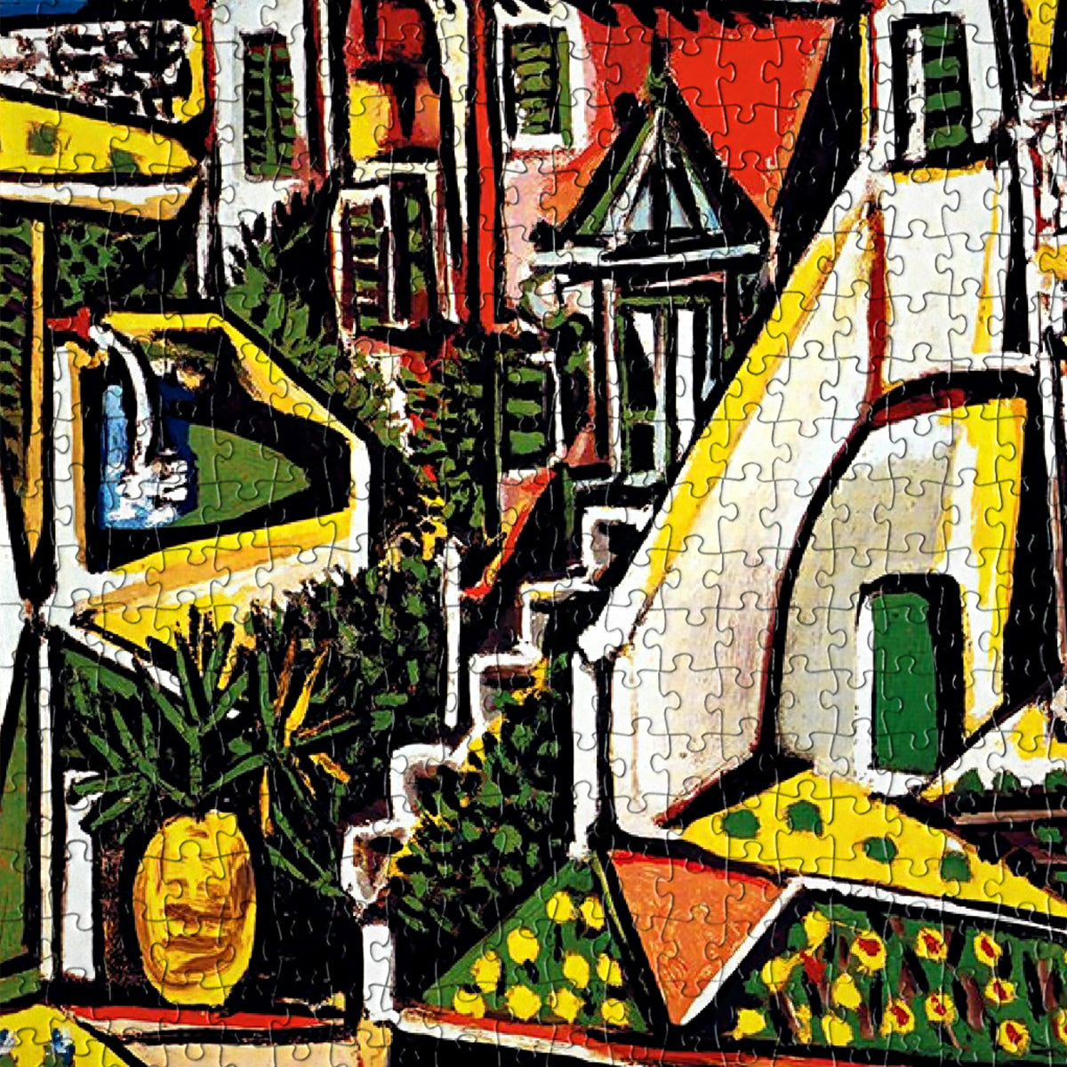1000-piece Pablo Picasso Mediterranean Landscape Jigsaw Puzzle